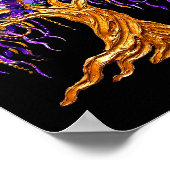 Mardi Gras Bead Tree Carnival New Orleans Women Me Poster (Ecke)