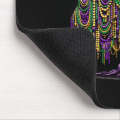 Mardi Gras Bead Tree Fasching New Orleans 2025 Mousepad (Ecke)