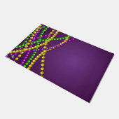 Mardi Gras Beaded Fußmatte (Schrägansicht)