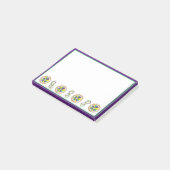 Mardi Gras Beads Ein perfektes Wochenende in Belli Post-it Klebezettel (angewinkelt)