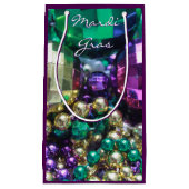 Mardi Gras Beads Gastgeschenk Gift Bags Kleine Geschenktüte (Vorderseite)
