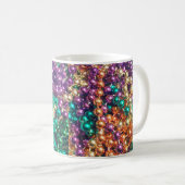 Mardi Gras Beads Kaffeetasse (VorderseiteRechts)