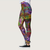 Mardi Gras Beads Masken Leggings Komfortable Pants (Links)