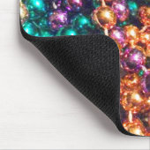 Mardi Gras Beads Mousepad (Ecke)