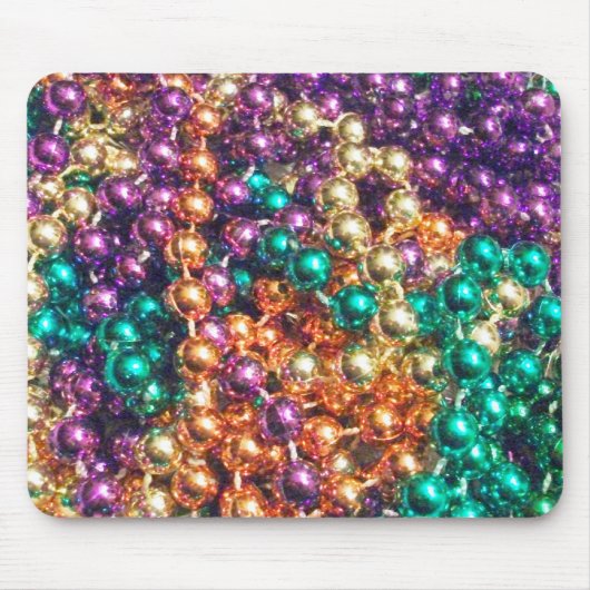 Mardi Gras Beads Mousepad (Vorne)