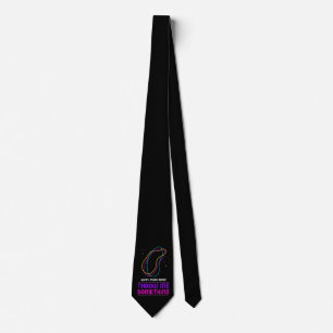 Mardi Gras Beads Necktie Krawatte