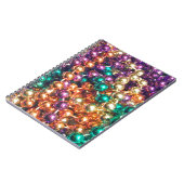 Mardi Gras Beads Notizblock (Linke Seite)