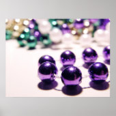 Mardi Gras Beads Poster (Vorne)
