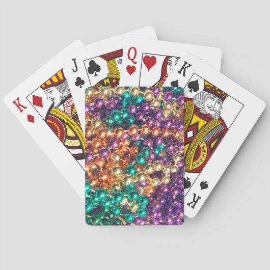 Mardi Gras Beads Spielkarten (Rückseite)