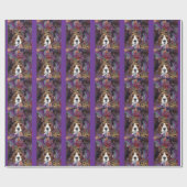 MARDI GRAS BEAGLE GESCHENKPAPIER (Flach)