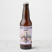 Mardi Gras Beer Bottle Label Bierflaschenetikett (Vorderseite)