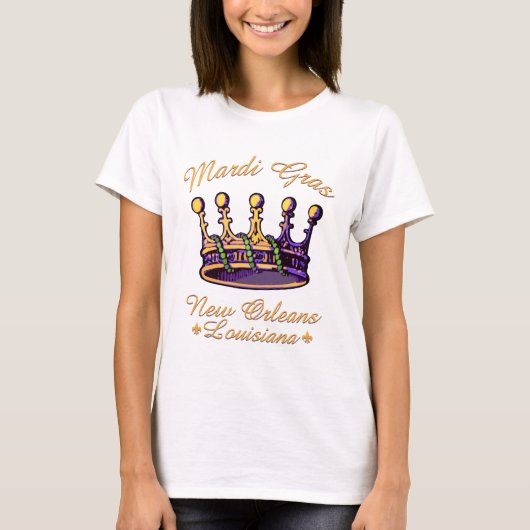 Mardi Gras Bekleidung und Geschenke T-Shirt (Vorderseite)