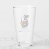 Mardi Gras Bier Glas (Rückseite)