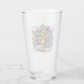 Mardi Gras Bier Glas (Rückseite)