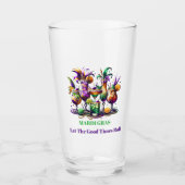 Mardi Gras Bier Glas (Vorderseite)