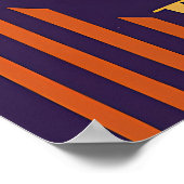 Mardi Gras Black Cat Martini Club Trio Poster (Ecke)