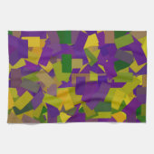 Mardi Gras Blocks Geschirrtuch (Horizontal)