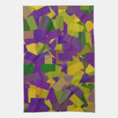 Mardi Gras Blocks Geschirrtuch (Vertikal)