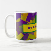 Mardi Gras Blocks Kaffeetasse (Links)