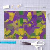 Mardi Gras Blocks Seidenpapier (Handwerk)