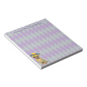 Mardi Gras Border Terrier Notizblock (angewinkelt)