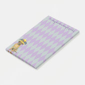 Mardi Gras Border Terrier Post-it Klebezettel (angewinkelt)