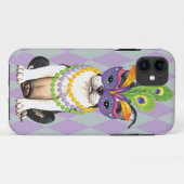 Mardi Gras Boston Terrier Case-Mate iPhone Hülle (Rückseite (Horizontal))