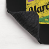 Mardi Gras Bourbon Street Mousepad (Ecke)