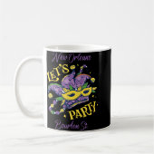 Mardi Gras Bourbon Street New Orleans Souvenir Lou Kaffeetasse (Links)