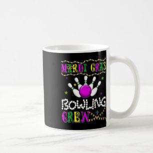 Mardi Gras Bowling Crew Ausrüstung Spieler Paraden Kaffeetasse