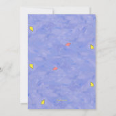 Mardi Gras Boy Einladung zum Geburtstag (Rückseite)