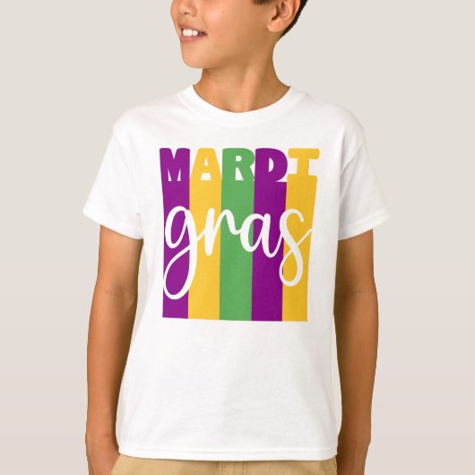 Mardi gras Boys' T-Shirt (Vorderseite)