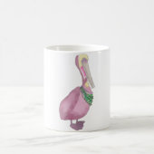 Mardi Gras Brauner Pelikan Kaffeetasse (Mittel)