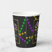 Mardi Gras Brautparty Paper Cup Pappbecher (Rechts)
