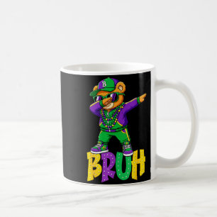 Mardi Gras Bruh Teddy Bär Hip Hop Jungen Männer Ne Kaffeetasse