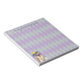 Mardi Gras Bulldog Notizblock (angewinkelt)