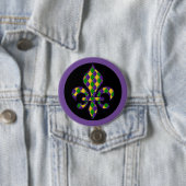 Mardi Gras Button Button (Beispiel)
