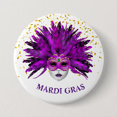 Mardi Gras Button Button (Vorderseite)