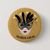 Mardi Gras Button Button (Vorderseite)