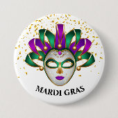 Mardi Gras Button Button (Vorderseite)