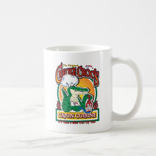 Mardi Gras Cajun Crocodile Kaffeetasse