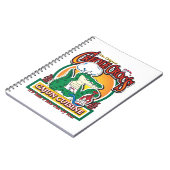 Mardi Gras Cajun Crocodile Notizblock (Linke Seite)