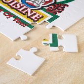 Mardi Gras Cajun Crocodile Puzzle (Seite)