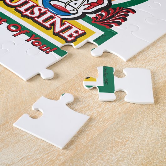 Mardi Gras Cajun Crocodile Puzzle (Seite)