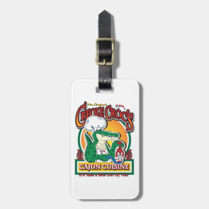 Mardi Gras Cajun Krokodil Gepäckanhänger