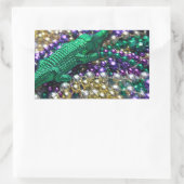 Mardi Gras Carnival Alligator Bead Decal Stickers (Tasche)