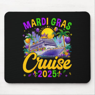 Mardi Gras Carnival Cruise 2025 Family Cruising Ma Mousepad