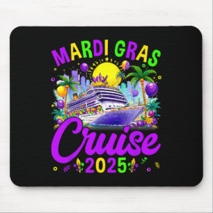 Mardi Gras Carnival Cruise 2025 Family Cruising Mousepad