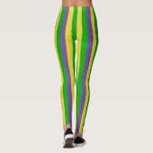 Mardi Gras Carnival feiern Leggings (Rückseite)
