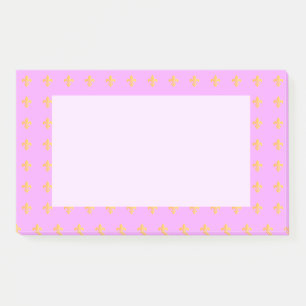 Mardi Gras Carnival Harlequin Lilie Post-it Klebezettel